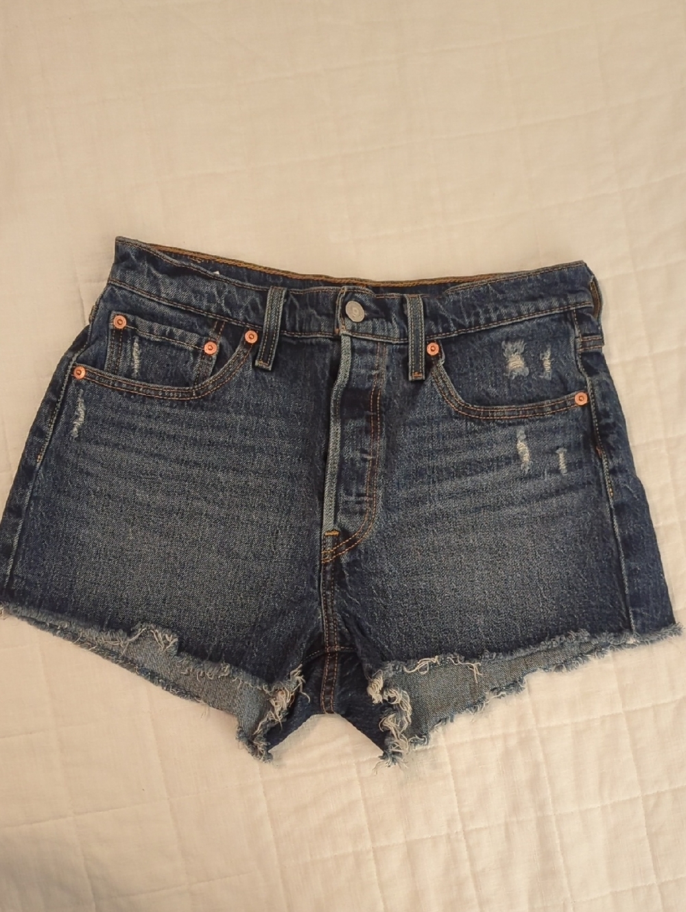 Levi's 501 Cutoff Shorts, Size 28